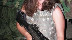 Guns weapons army girls