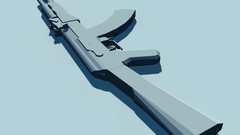 Guns weapons artwork ak-47