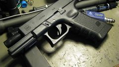 Guns weapons glock pistols