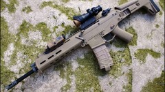 Guns weapons magpul Masada
