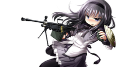 Guns weapons shield mahou