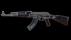 Guns weapons Xray Kalashnikov