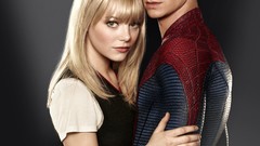 Gwen stacy emma stone bangs Andrew Garfield Peter Parker The 