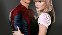 Gwen stacy emma stone bangs Andrew Garfield Peter Parker The 