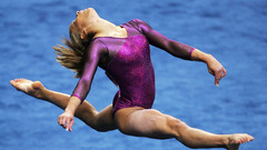 Gymnast Alicia Sacramone leotard