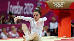 Gymnastics falling Gymnast olympics 2012 McKayla Maroney