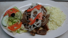 Gyros platefood in hrgo