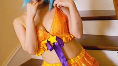 Hair band cosplay models