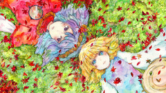 Hair ornaments blondes touhou