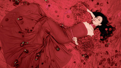 Hair Sexy petals red