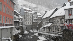 Half germany here timbered monschau