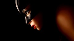 Halle Berry masks Catwoman