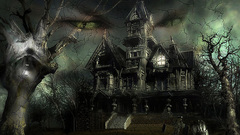 Halloween haunted house