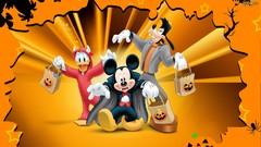 Halloween mickey mouse goofy walt disney Donald Duck
