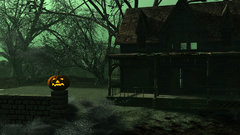 Halloween scary pumpkins