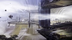 Halo concept art artwork video games Halo 4 Nicolas Bouvier