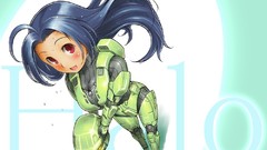 Halo master chief blue