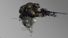 halo video games sniper rifle halo reach spartans artwork