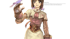 Hand brown eyes girl