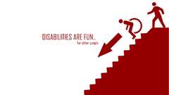 Handicapped wheelchair