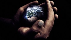 Hands Earth miniature