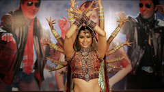 Hands girl bollywood show