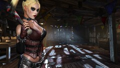 harley quinn video games batman arkham city render cgi boobs