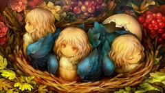 Harpy artwork fantasy art upscaled dragon's crown