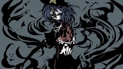 Hats blue hair touhou Miyako Yoshika