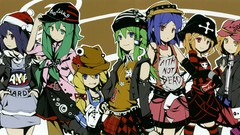 Hats goddess white hair red eyes gloves Ribbons bows jackets 