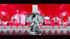 Hats red eyes skirts anime girls mirai nikki gasai yuno deus ex 