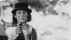 Hats shooting Dead Man Johnny Depp faces monochrome revolvers 
