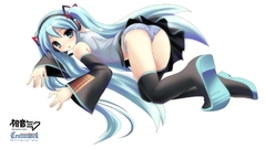Hatsune miku ecchi ass