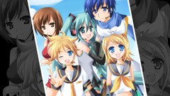 Hatsune miku Kaito (Vocaloid)