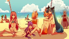 Hatsune miku vocaloid megurine luka kagamine len kagamine rin 