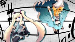 Hatsune miku vocaloid twintails detached sleeves SeeU