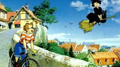 Hayao miyazaki Bicycles houses