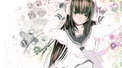 Headphones anime girls