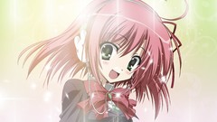 Headphones Anime party anime girls school uniforms seitokai no 