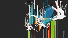 Headphones Azumi colors falling video games