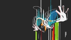 Headphones Azumi colors falling video games