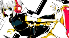 Headphones Beatmania anime girls