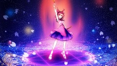 Headphones blondes video games