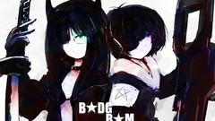 Headphones brunettes black rock