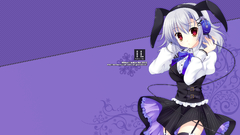 Headphones bunny girls animal