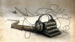 Headphones Guns homes