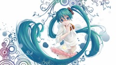 Headphones hatsune miku vocaloid meganekko moe (anime concept)