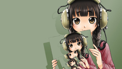 Headphones inception Simple Background