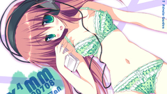 Headphones Manga pantsu bra MOE swimsuits Takahiro tsurusaki