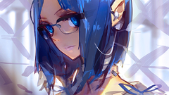 Headphones meganekko Anime original
